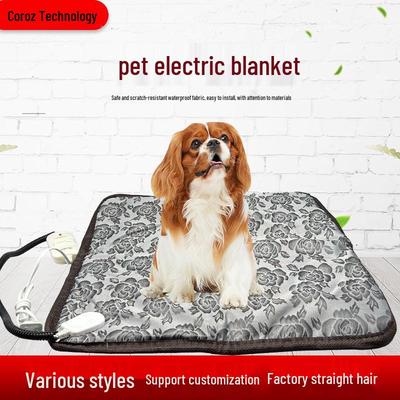 Waterproof Wear-Resistant Electric Heating Pad for Pets - Small Winter Blanket Cushion