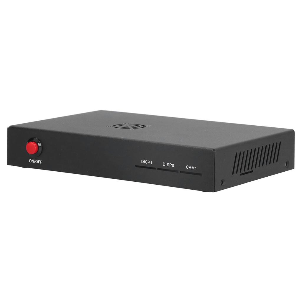 Kühlgehäuse aus Aluminiumlegierung Wärmeableitungsgehäuse mit Lüfter für Raspberry Pi CM4 CM4IO