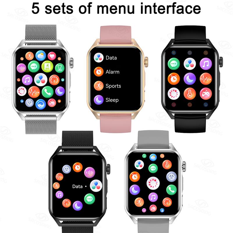 Buy 2022 New NFC Smart Watch Women 368*448 HD AMOLED Screen Bluetooth