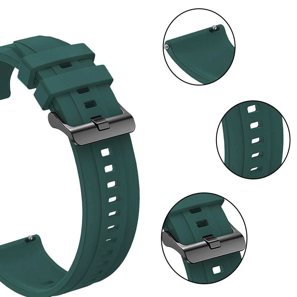 Compatible for CMF Watch 3 Pro 22mm Universal Sport Breathable Silicone Classic Buckle Replace Wristband for CMF Watch Pro/Pro 2