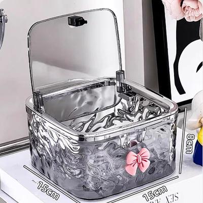 Boucle Cheveux Organisateur Accessoires Cheveux Boîte de Rangement Accessoires Salle de Bain Bijoux Maquillage Papeterie Étui de Rangement