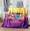 Gta Flannel Blanket Soft Warm All-Season Throw, Design for Camping, Car Travel, Hiking Sofa, Bed, Office Perfect Gift for Parties