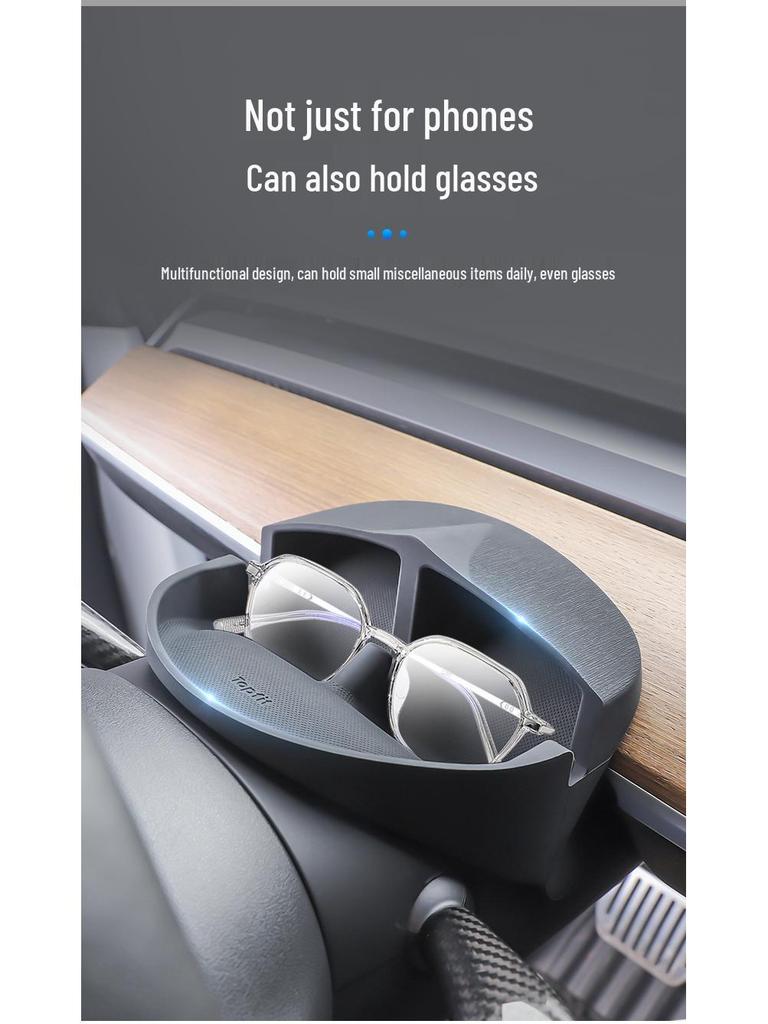 Tesla Model 3/Y Steering Wheel Silicone Phone Holder