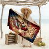 Bayern Celebration Moment Customizable Name Beach Towel High Absorbency & Quick-Dry Perfect for Traveling Yoga Camping and Swimming