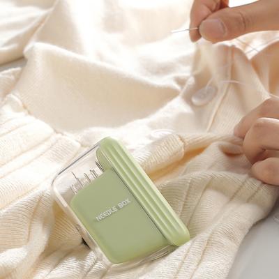 Compact Portable Home Sewing Needle Thread Storage Box Magnetic Needle Box Household Daily Necessities