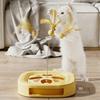 Interaktives Katzenspielzeug Anti-Rutsch Mit Federangel Stimulierendes Katzenspielzeug Puzzle-Spiele Für Kätzchen Indoor Bewegung Training Mental