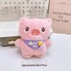 Large Cute Animal Plush Keychain: Rabbit, Sheep, Cat Bag Charm