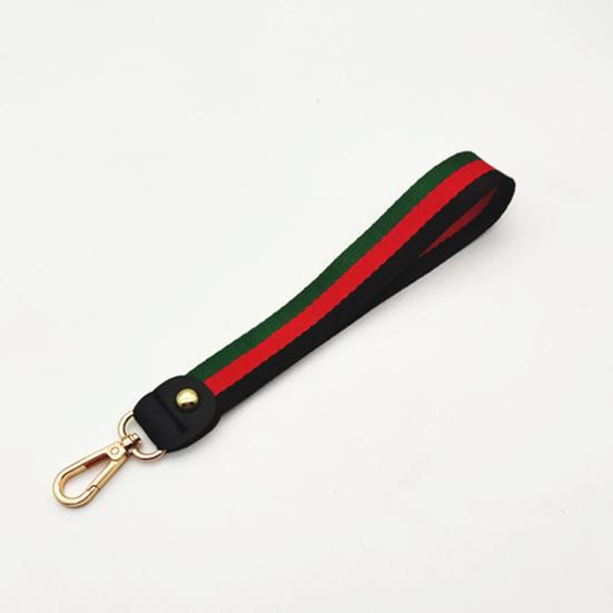 Wrist Bag Handle Detachable Soft Texture Wear-resistant Webbing Short Replacement Bag Part Golden Buckle Shoulder Bag