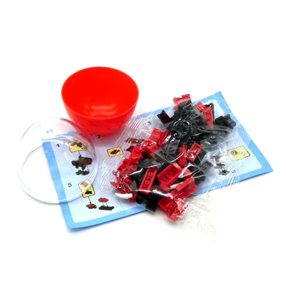 

6 шт. штук DIY собранная модель динозавра мини собранное яйцо динозавра детская развивающая игрушка подарок на день рождения K7