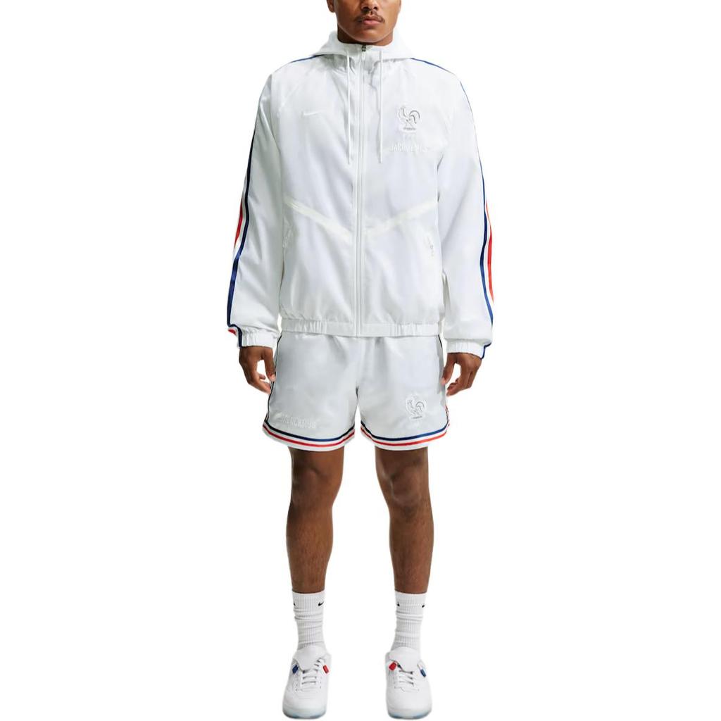 Nike Frankreich x Jacquemus Anthem Trainingsjacke Weiß Herren Oberbekleidung IH1614-100