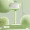 Cat Deshedding Brush Pet Grooming Comb Rounded Angled Teeth Remove Loose Undercoat Massage Dematting Comb for Long Short Hair Cats Dogs