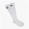 Maison Margiela Mm6 Numbering Logo Knee High Socks S52tl0038 M13244
