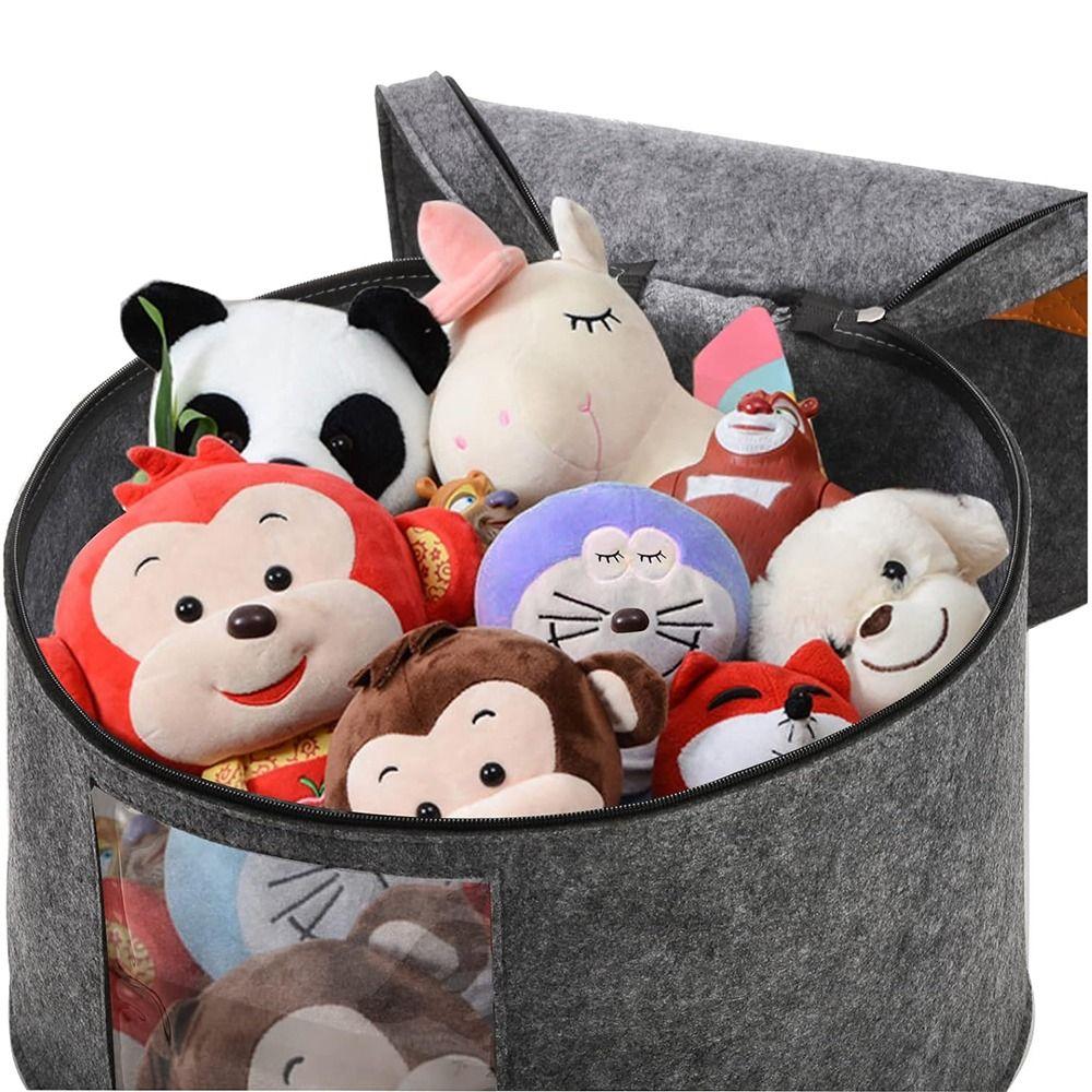 Window Hat Storage Box Dustproof Cowboy Hat Container Round Cap Organizer Bag  Outdoor