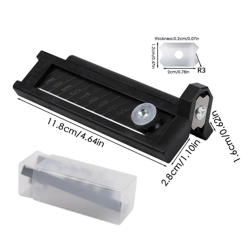 Chamfer Plane Hand Plane Edge Banding Cutter Burr Scraper Ergonomic Manual Chamfer Planer For Perfect Straight Finish On PVC ABS