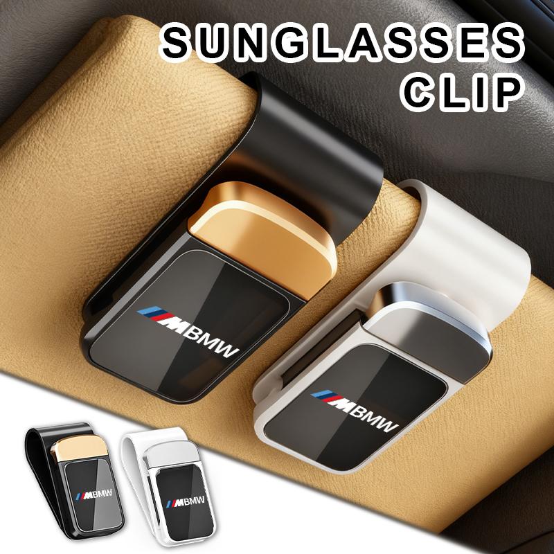 Car Sun Visor Sunglasses Holder Storage Glasses Card Clip For BMW Performance M E87 E30 E46 E28 F35 G20 E93 F20 X3 X