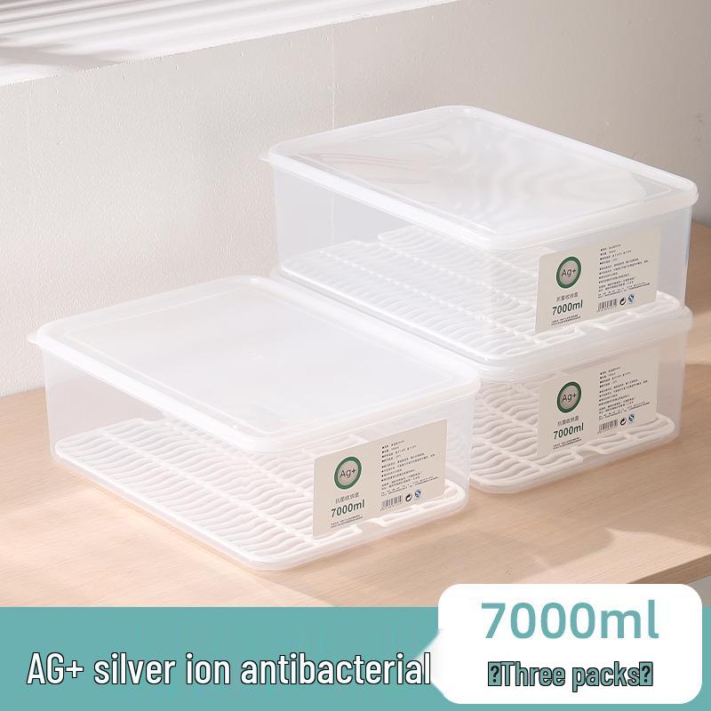 Large Capacity Fresh-Keeping Storage Box for Steamed Buns and Dumplings