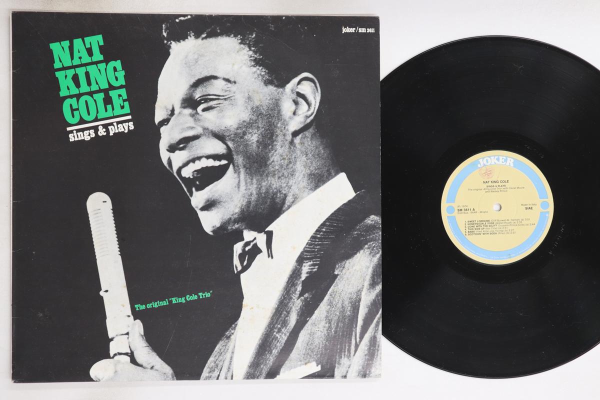 

LP Record NAT KING COLE - Sings & Plays SM3611 JOKER 1974 Italy Jazz Used
