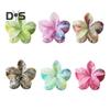 Women Hair Clip Candy-Colored Flower Styling Hair Claw Plastic Back Head Shark Hair Clip Hair Styling Tool