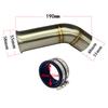 Motorcycle Stainless Steel Exhaust Pipe Mount Link Tube for Honda CRF300L CRF 300L Intake Manifold Carburetor Adapter Set