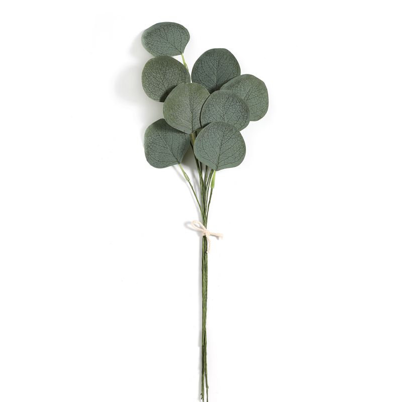 Green Artificial Leaves Plants Bouquet for Home Room Decor Garden Wedding Decoration Bridal Hand Bouquet Ornament DIY Accessory