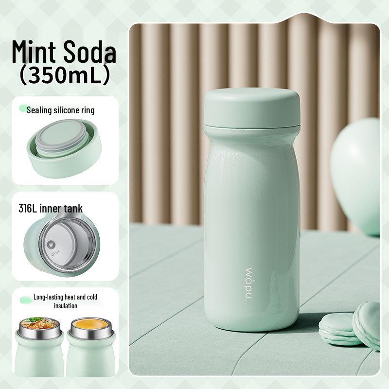 Mini 316L Stainless Steel Insulated Cup for Women - Portable and Durable Coffee/Water Cup