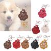 PU Leather Pet Hair Memorial Keychain Space Saving Hair Preservation Multifunctional Designs Portable Accessory
