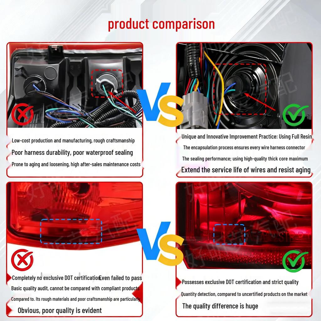 Toyota Tundra 2004-2006 Rear Tail Light Assembly Brake Light 81560-0C040