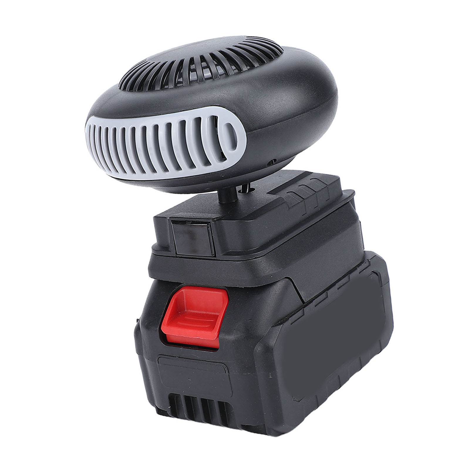 

Portable Battery Powered Space Heater Small Electric Thermostat Heater Outdoor Defrosting Defogging with 2 Batteries 1