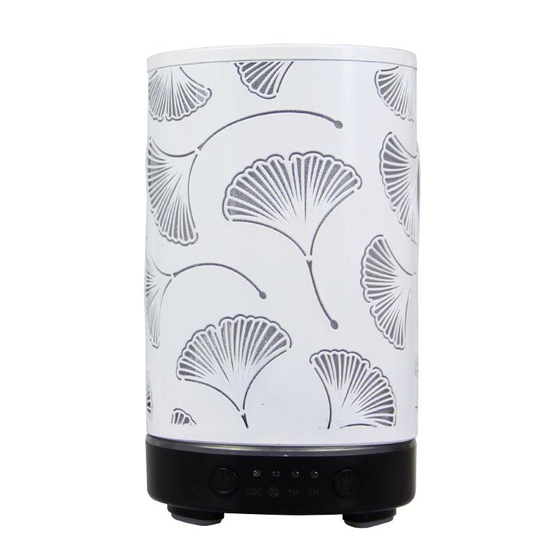 Top-Fill 100ml Luftbefeuchter Leiser Kaltnebel Ultraschall-Luftbefeuchter Aroma-Diffusor Automatische Abschaltung für Schlafzimmer Zuhause Baby