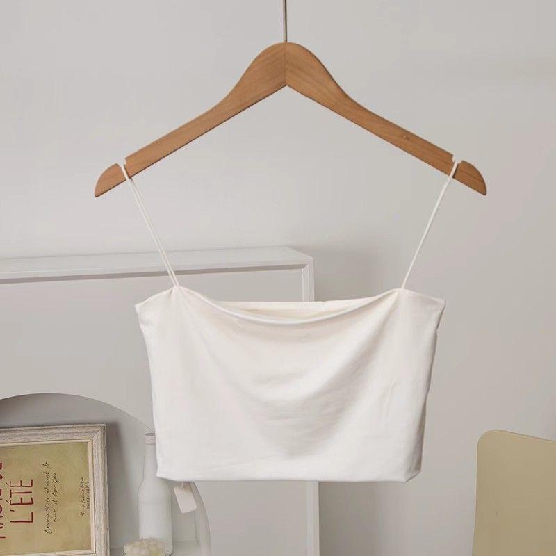 

Ищите такую же бесшовную модную двухслойную майку-топ Rice White M