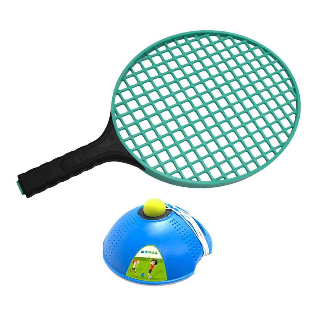 Kids Tennis Rackets Single Trainer for Garden Backyard Outdoor Indoor