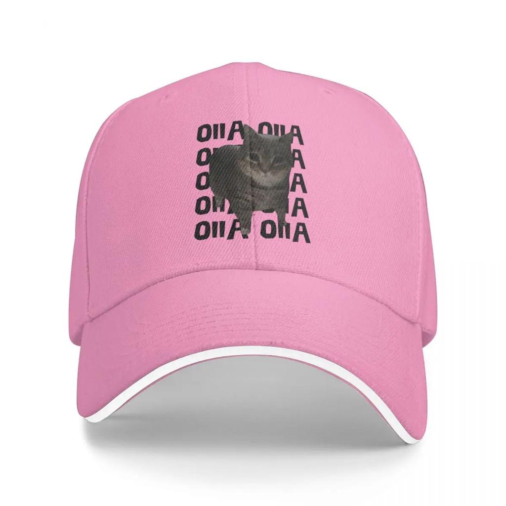Baseball Caps Funny Oiia Cat Meme Casquette Men Women Sport Spring Hats