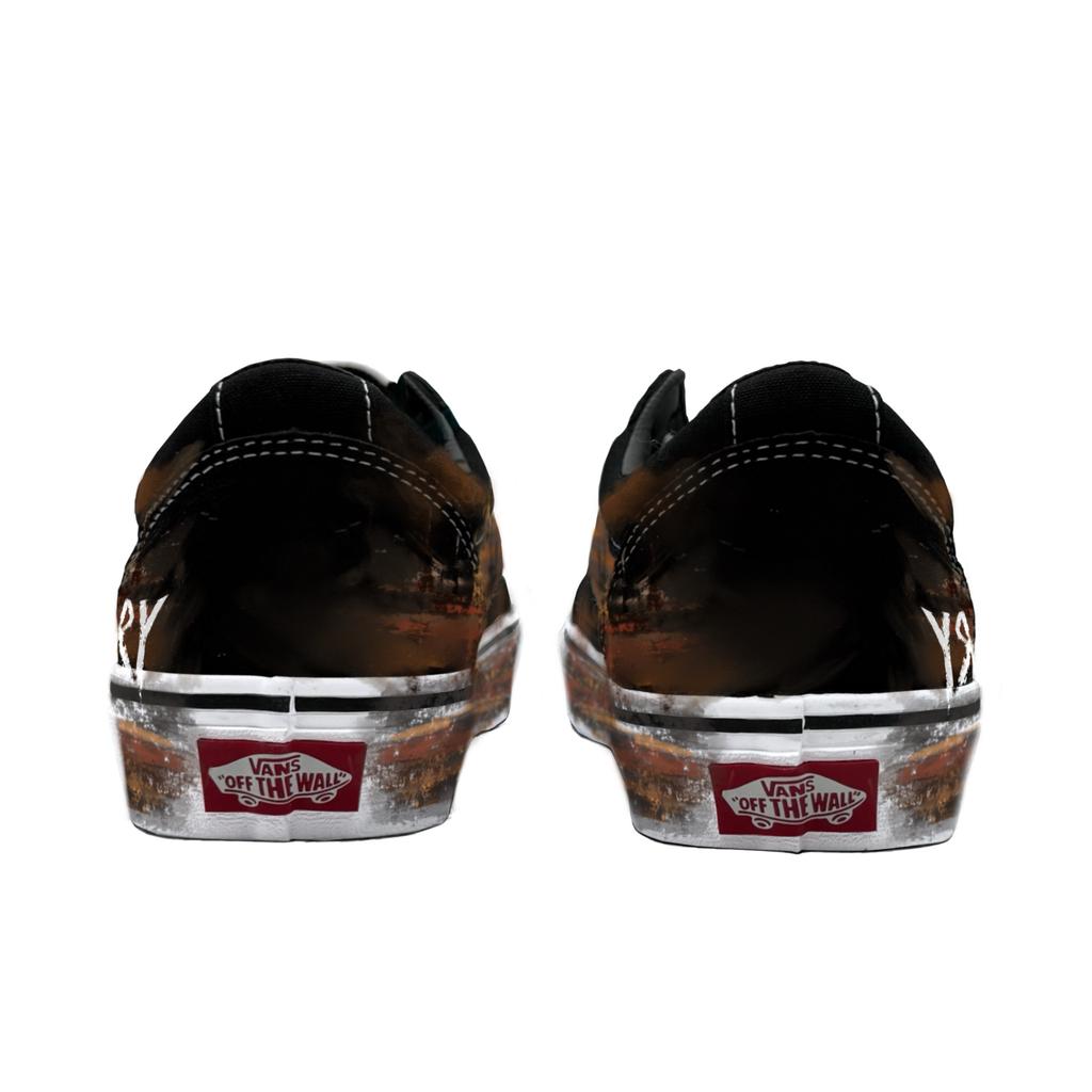 Vans Ward Résistant à l'abrasion Résistant à l'abrasion Basse top Chaussures de Skateboard Homme Marron Foncé VN0A36EMC4R(Équipe 613-)