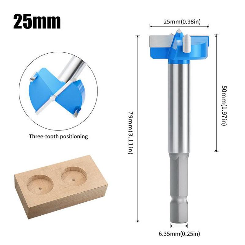 1/4inch Shank 15-35mm Carbide Hinge Boring Bit Woodworking Tools Desktop Hinge Door Lock Router Bit Hole Opener