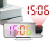 Multifunctional Digital Alarm Projection Alarm Clock Luminous Clock LED Display Bedside Desktop Clock Projector For Home Dorm