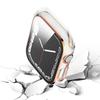 Glass + Case for Apple Watch 45mm 41mm 44mm 40mm Screen Protector Bumper PC Cover for iWatch Series 4 5 6 SE 7 8 9 Accessories