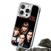 ManeS-skinS Hip Hop Design Phone Case for iPhone 16 15 14 13 12 11 Pro Max Sheepskin Silver-edged Protective Case