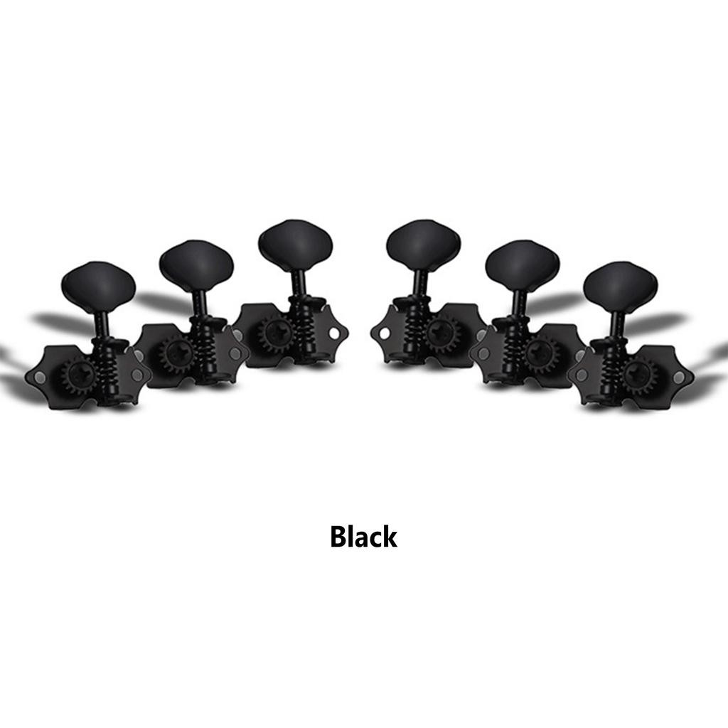 Acoustic Guitar String Tuning Pegs Kit With Screw Ferrule Universal Tuners Open Tuning Standard Accessories