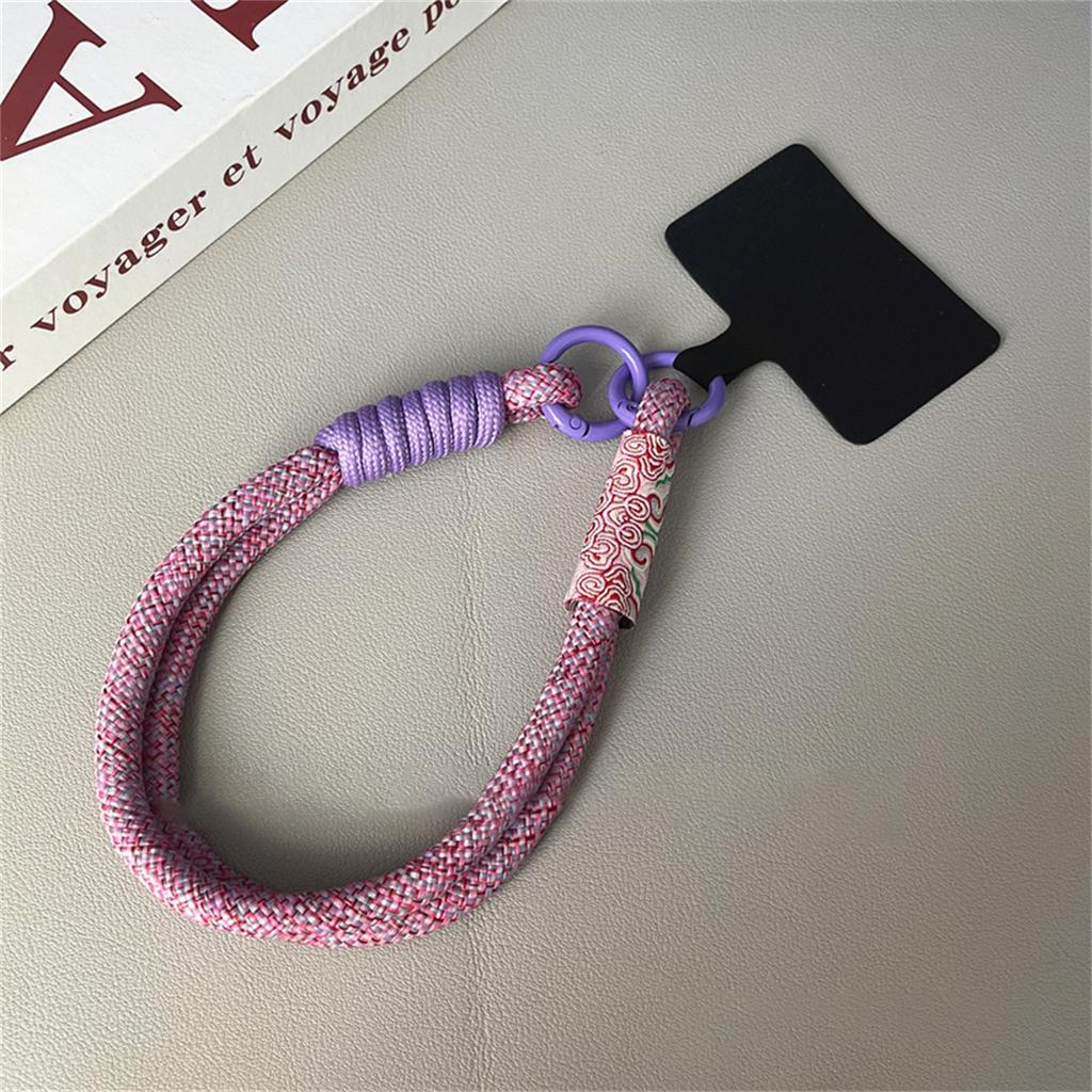 Retro Strap Can Be Carried Twist Rope Lanyard Hanging Decoration Phone Anti-loss Pendant Fashion Strong Wrist Short Straps Band