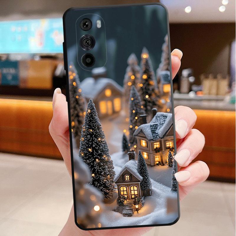 

Phone Case For Motorola Edge 50 40 Pro 60 50 40 30 Ultra Neo Fusion Moto G Play G Stylus G Power G Christmas Tree Light Moto G 2025