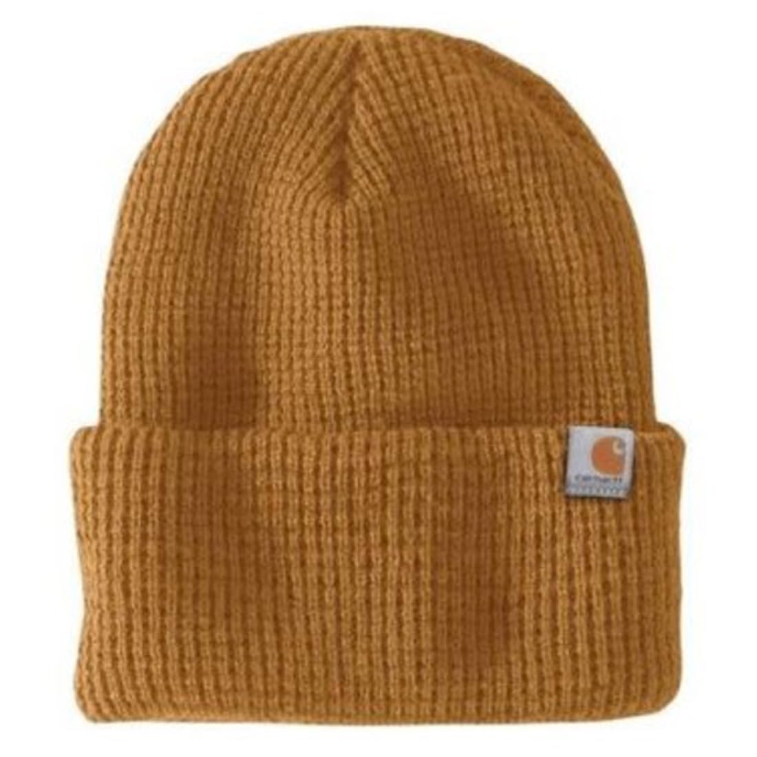 

Шапка Carhartt Woodside 103265 Коричневая Один размер подходит Вафельная Однотонная Простая и (211), Все, Шапка-бини, Вязаная, Цвет, Акрил, Логотип, Мужская Женская