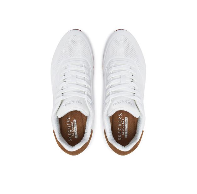 Men's Skechers Uno Sneakers - Suited On Air 183004 White