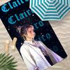 C- Clairo Claire Cottrill Towel Microfiber Beach Towel, Quick-Dry, Sand-Free, Ultra-Fine Fiber, Super Soft.