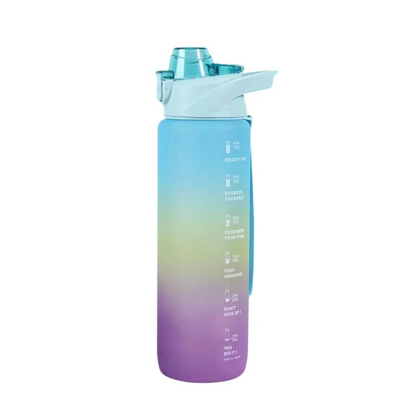 

Summer Large-capacity Cup Outdoor Large Water Bottle Multi-color Fitness Kettle Portable Sports Kettle 1000ML