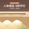 Ultra-Thin LED Cat's Eye Motion Sensor Lamp - Rechargeable & Self-Adhesive for Wardrobe or Wine Cabinet
