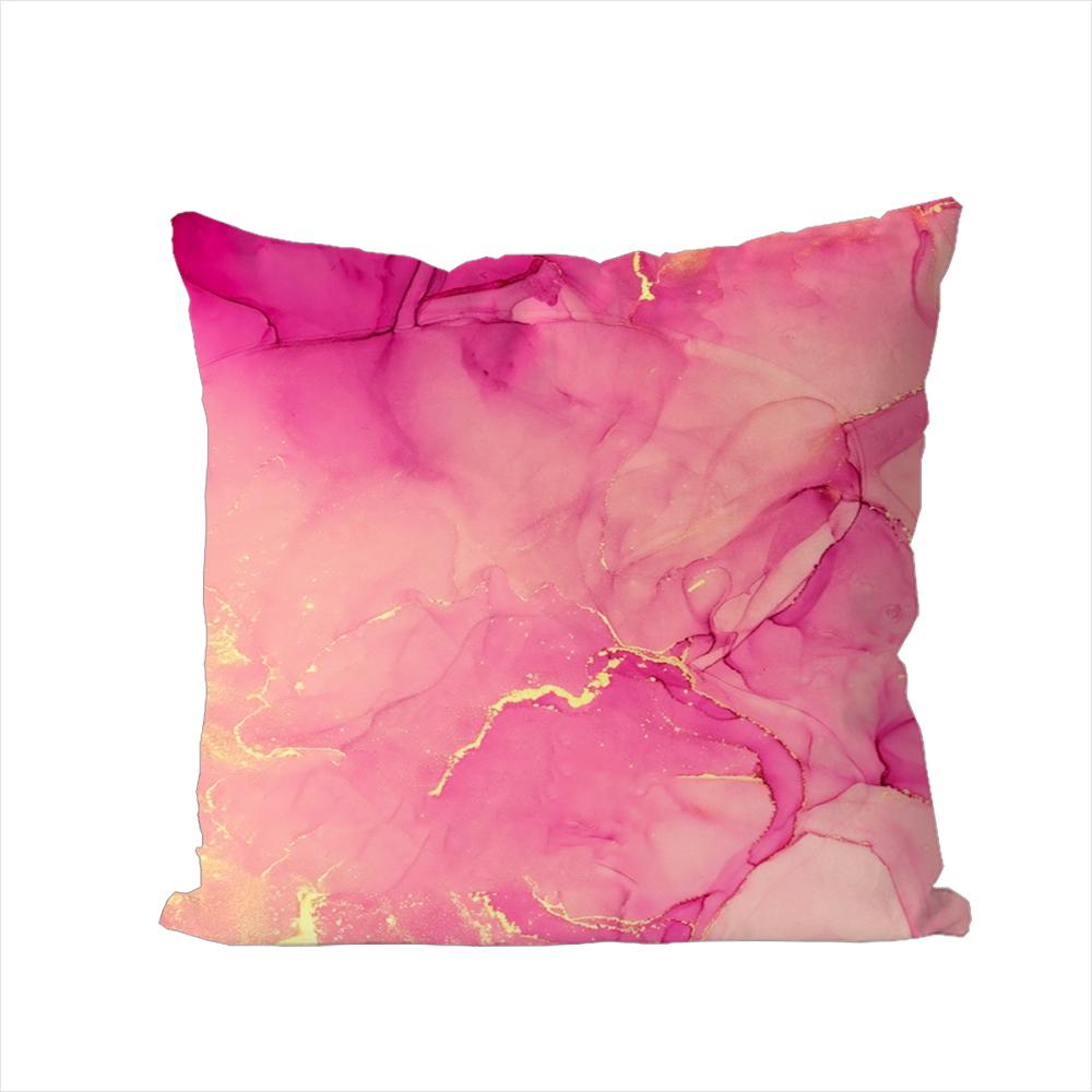 Marble Pillow Case For Car Sofa Decorative Home Doublesided Print Plush Square Throw Pillow Cushion Cover