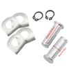 9Pcs Motorcycle Foot Pedal Peg Screw Kit for Dyna Sportster 883 1200 Footrest Pads Bolt Set Motorbike Repair Accessories