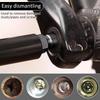 With Storage Case 10-Pack Hexagonal Head Bolt Remover, Multi-Spline Screw Extractor Set Chrome Moly Alloy Steel