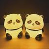 Panda Night Light For Kids Safe Non BPA Squishies Silicone Material Baby Nurserys Room Decor