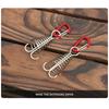 Outdoor Camping Octopus Rope Buckle Camping Deck Nail Fixed Tent Rope Buckle Spring Wind Rope Hook
